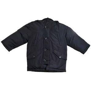 Baby Gap Puffer Black Jacket Coat Toddler Size 2 Pockets Classic Outdoors Zip Up